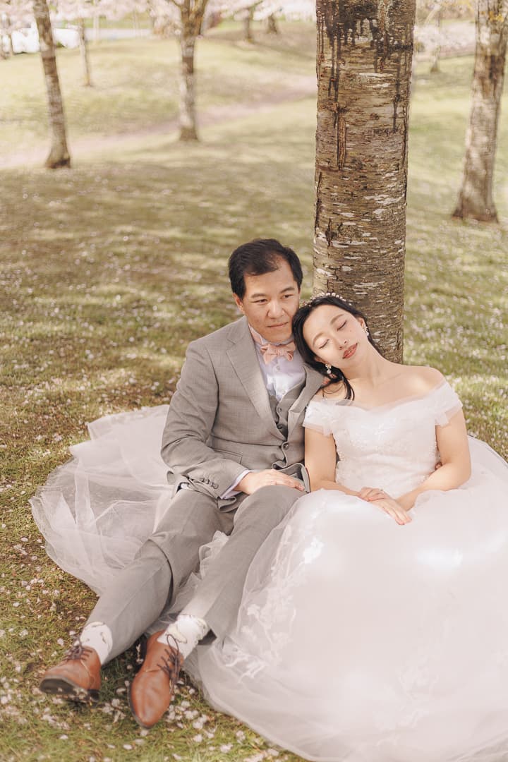 Wedding photoshoot picture of Cherie and Derrick