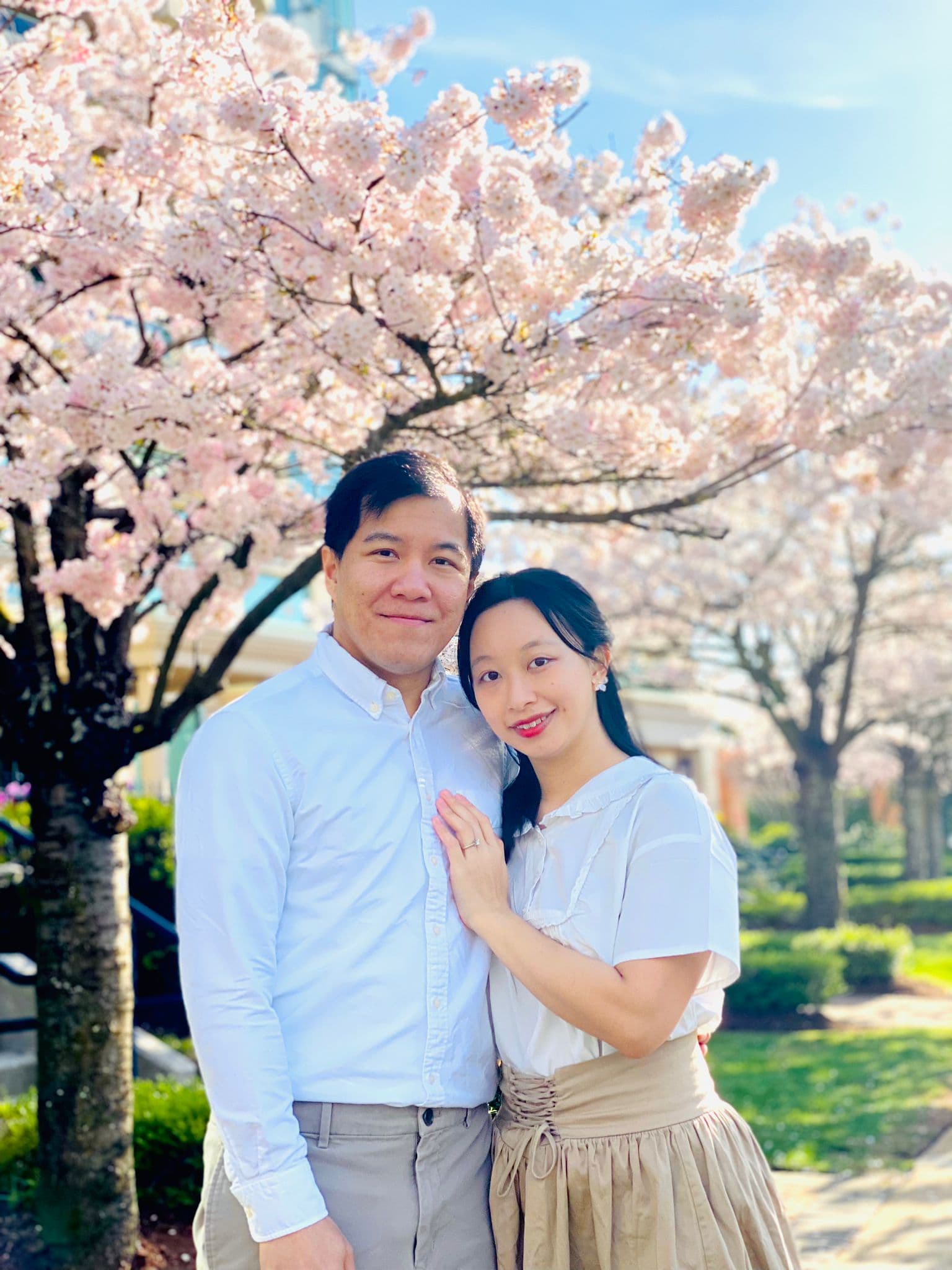 Wedding photoshoot picture of Cherie and Derrick